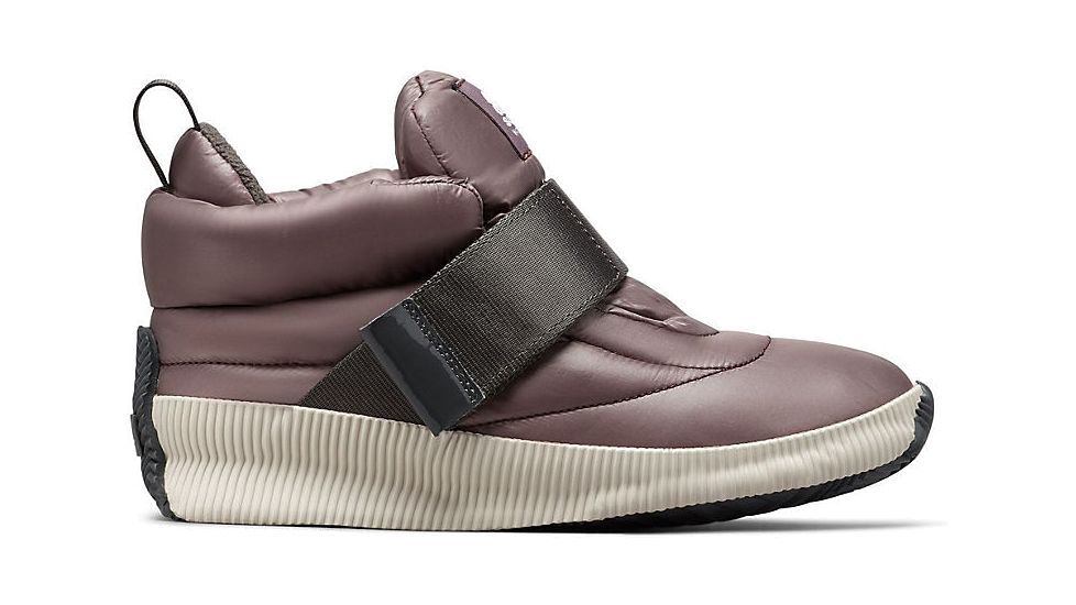 Sorel Out N About Puffy - Womens, SHINY Purple Sage, 10.5, 1869931574-10.5