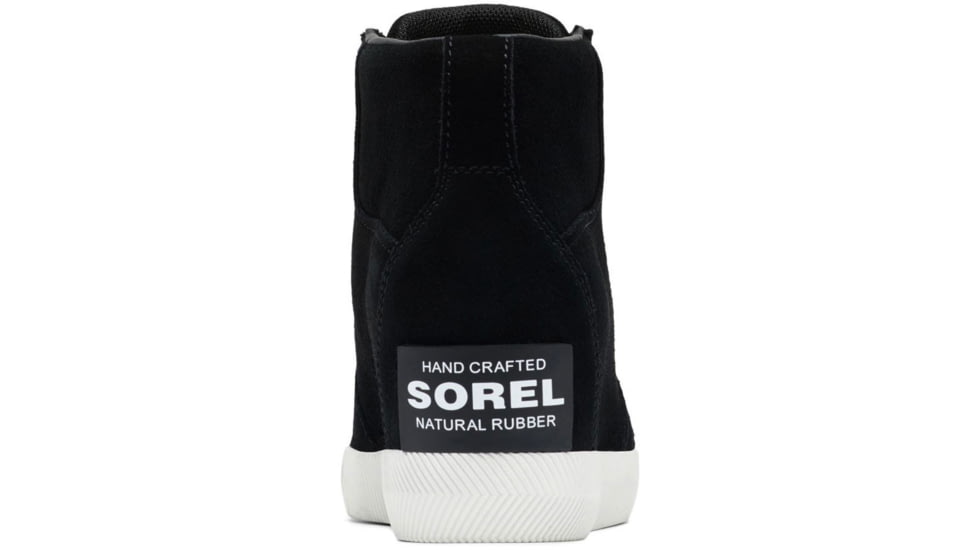Sorel Out N About Pull On Wedge Boot - Womens, Black/Sea Salt, 8, 2058651-010-8