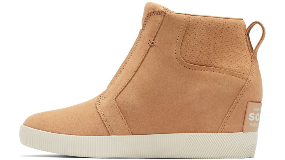 Sorel Out N About Pull On Wedge Boot - Womens, Canoe/Sea Salt, 9, 2058651-262-9