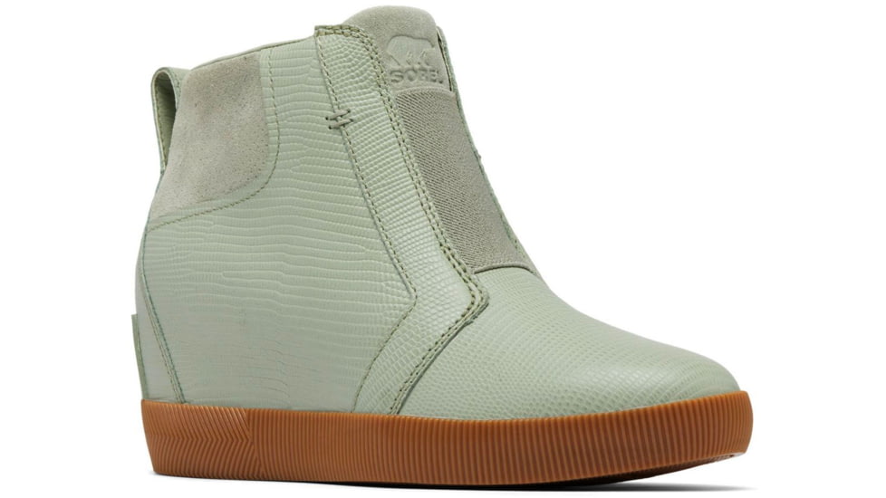 Sorel Out N About Pull On Wedge Boot - Womens, Safari/Gum 2, 11, 2058651-348-11