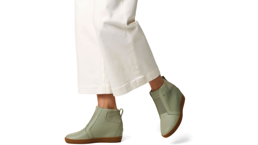 Sorel Out N About Pull On Wedge Boot - Womens, Safari/Gum 2, 11, 2058651-348-11