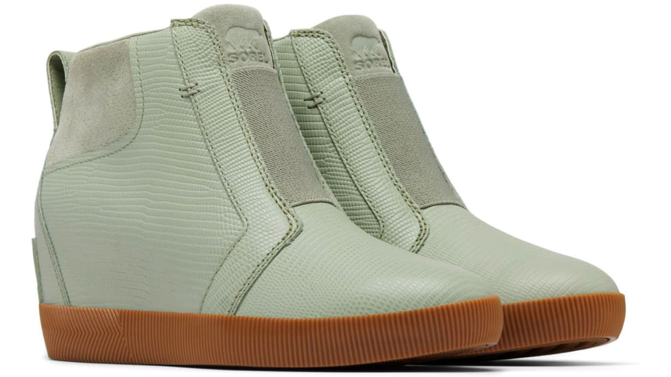 Sorel Out N About Pull On Wedge Boot - Womens, Safari/Gum 2, 11, 2058651-348-11