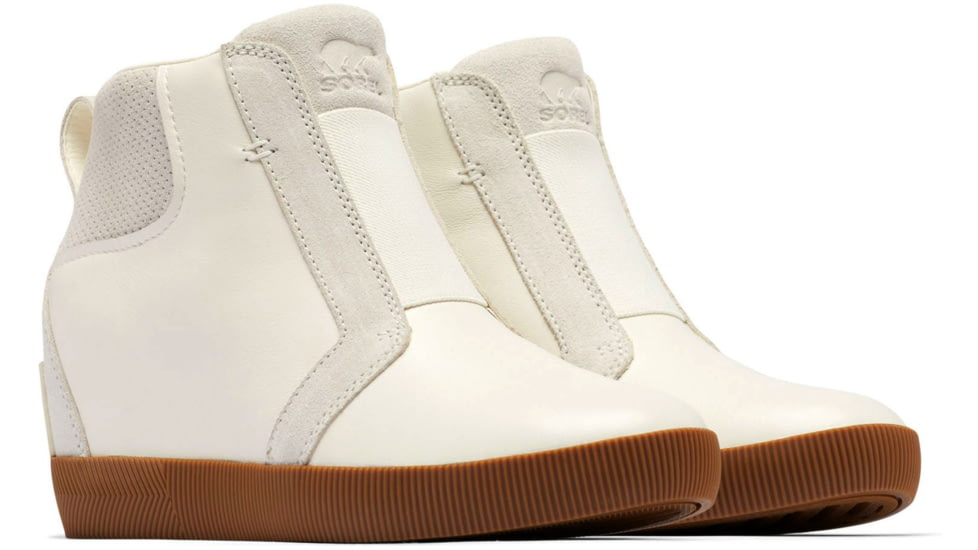 Sorel Out N About Pull On Wedge Boot - Womens, Sea Salt/Gum 2, 8.5, 2058651-125-8.5