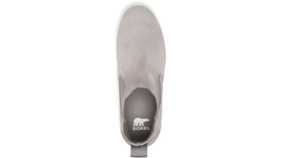 Sorel Out N About Slip-On Wedge Boots - Womens, Chrome Grey/White, 8 US, 2033021-061-8