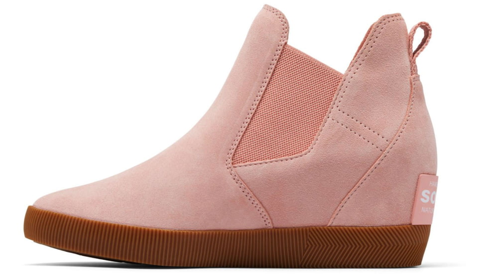 Sorel Out N About Slip-On Wedge Boots - Womens, Faux Pink/Gum 2, 8.5, 2033021-672-8.5