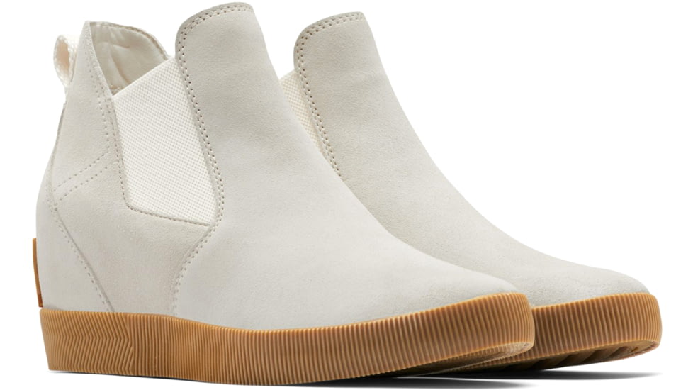 Sorel Out N About Slip-On Wedge II Bootie - Women's, Chalk, White, 9.5, 2033021-191-9.5