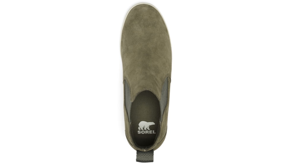 Sorel Out N About Slip-On Wedge II Bootie - Women's, Stone Green, Laurel Leaf, 8, 2033021-397-8