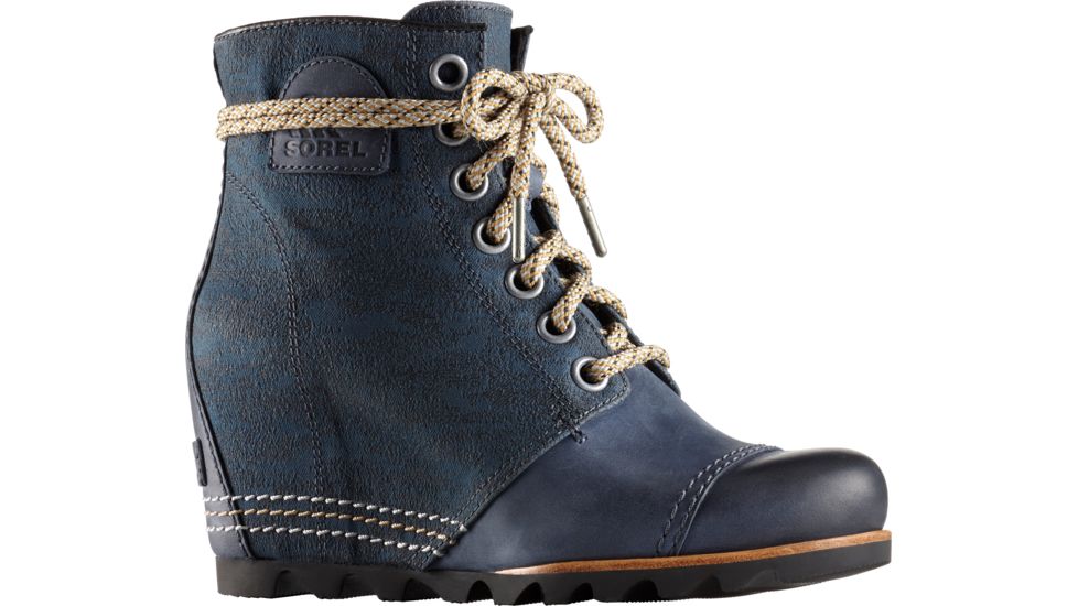Sorel PDX Wedge Casual Boot - Women's-Collegiate Navy-Medium-6.5