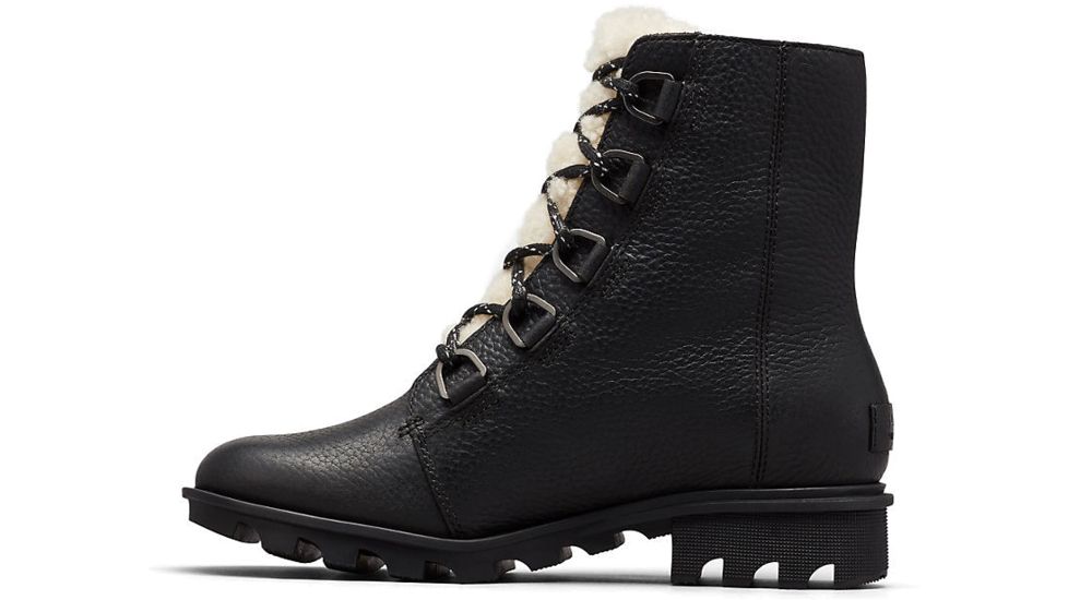 Sorel Phoenix Short Lace Cozy - Womens, Black, 6.5, 1877191010-6.5