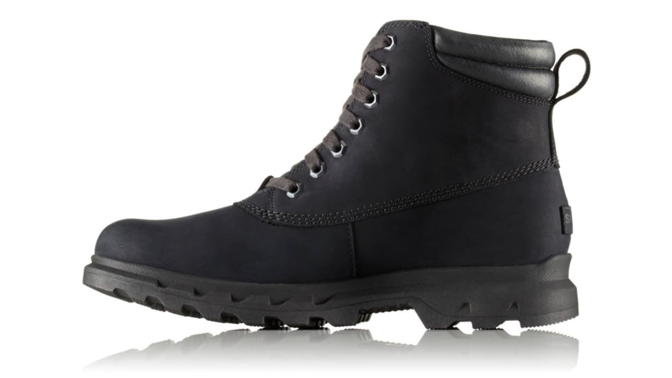 Sorel Portzman Lace Boot- Mens, Black, Black, 13, 1760761010-13