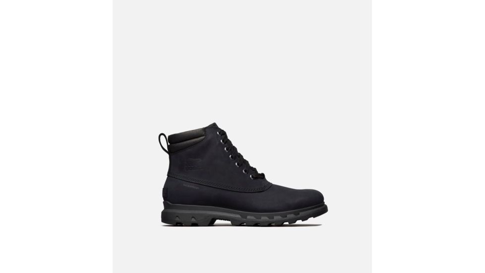 Sorel Portzman Lace Boot- Mens, Black, Black, 13, 1760761010-13