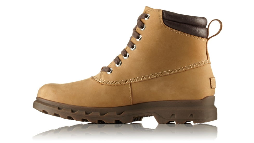 Sorel Portzman Lace Boot- Mens, Buff, Hawk, 10, 1760761281-10