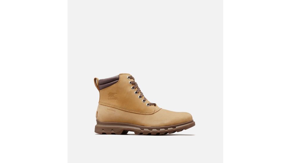 Sorel Portzman Lace Boot- Mens, Buff, Hawk, 10, 1760761281-10