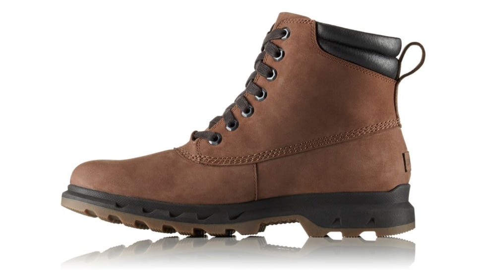 Sorel Portzman Lace Boot- Mens, Tobacco, Black, 8.5, 1760761256-8.5