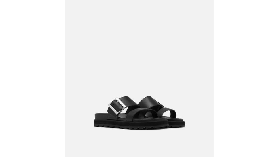 Sorel Roaming Buckle Slide Sandals - Womens, Black, 7.5 US, 1936561-010-7.5