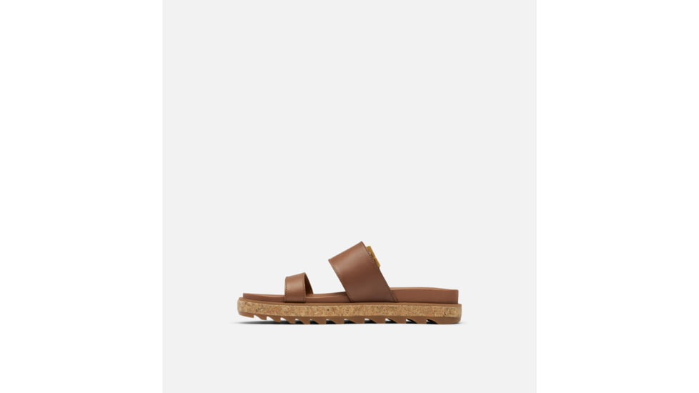 Sorel Roaming Buckle Slide Sandals - Womens, Velvet Tan/Gum 2, 9.5 US, 1944601-243-9.5