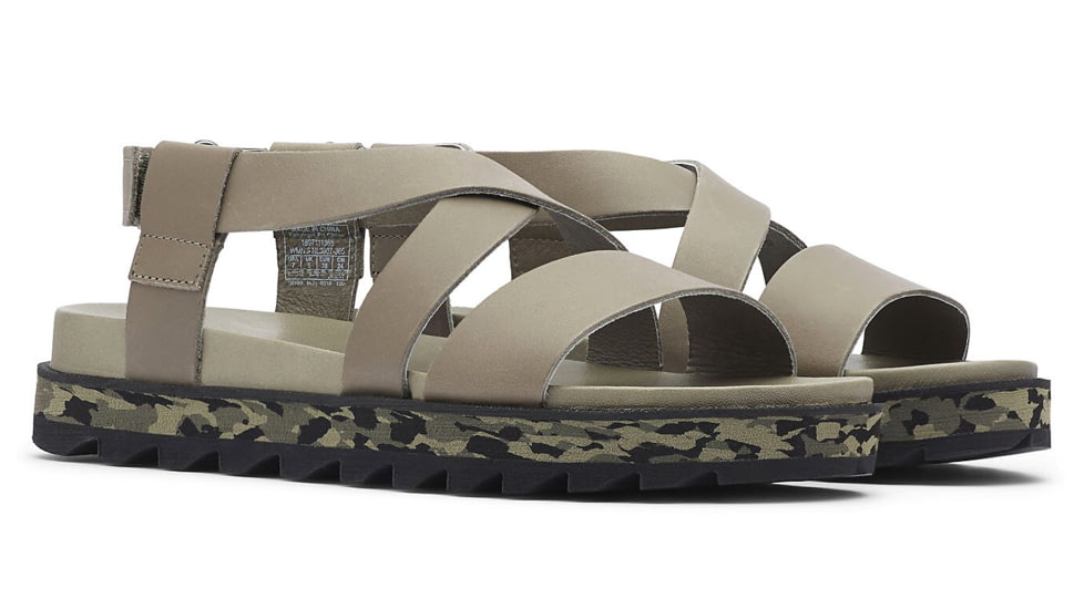 Sorel Roaming Criss Cross Sandal - Womens, Sage, 7.5 US, 1897111-365-7.5