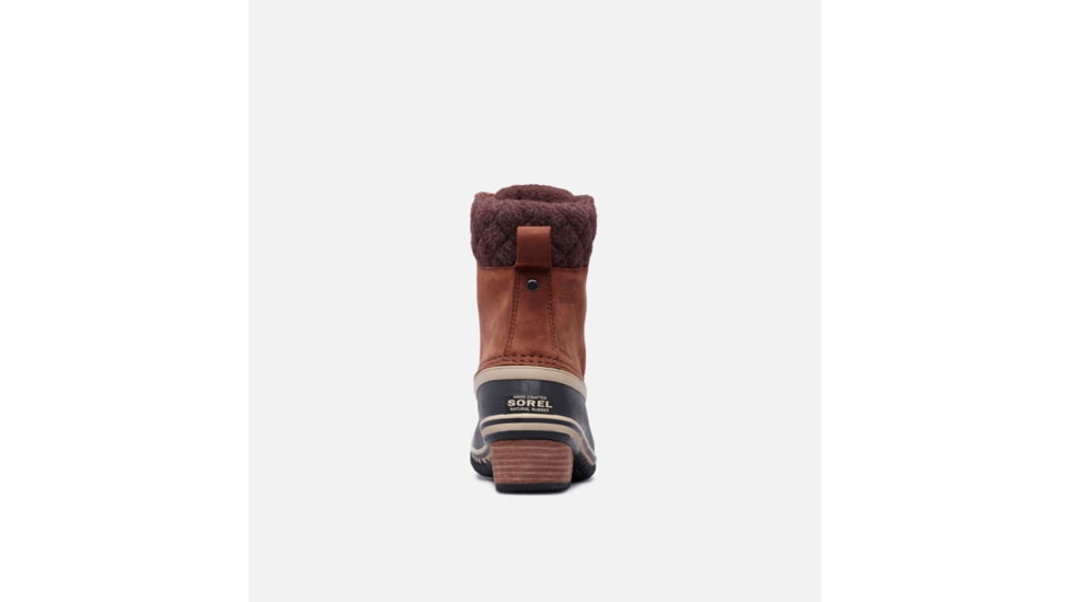 Sorel Slimpack Lace II Rain Boot - Womens, Nubuck-Burro, Cattail, 12, 1822091282-12