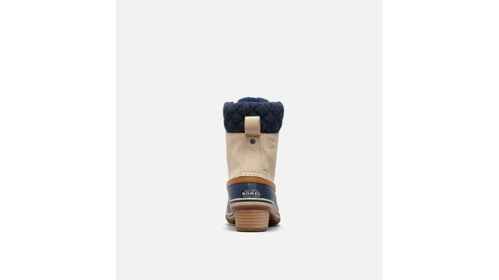 Sorel Slimpack Lace II Rain Boot - Womens, Nubuck-Oatmeal, Colleg, 7.5, 1822091241-7.5