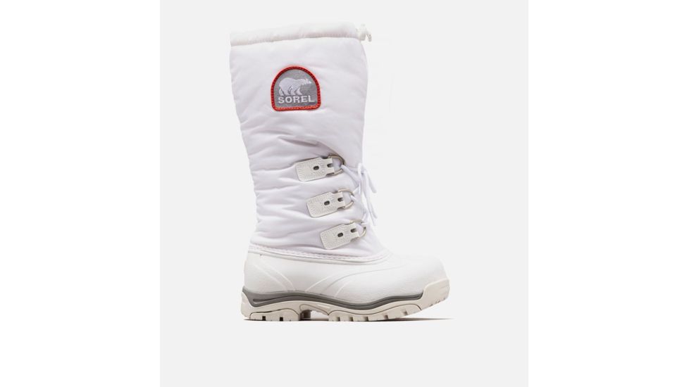 Sorel Snowlion XT Boot - Womens, White, Red Quar, 10, 1573951100-10