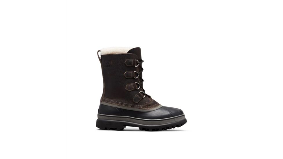 Sorel Caribou Wool Boots - Men's, Quarry, Black, 8.5, 1308781053-8.5