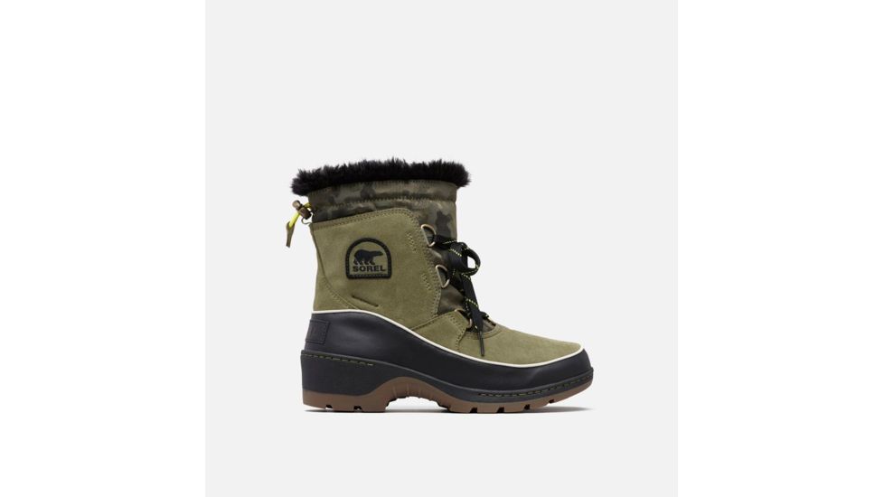 Sorel Tivoli III Boot - Womens, Nylon-Hiker Green, Bl, 5, 1807951371-5