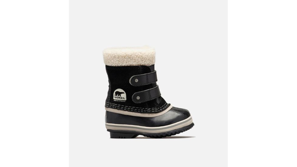Sorel Toddler 1964 Pac Strap Boot, Black, 4, 1638012010-4