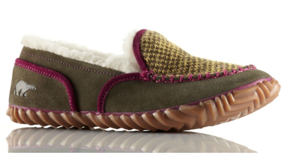 Sorel Tremblant Blanket Winter Slipper - Women's -Peatmoss-11 US