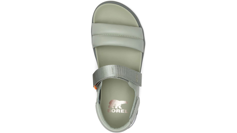 Sorel VIIbe Sandals - Womens, Safari/Stone Green, 7 US, 2030511-348-7