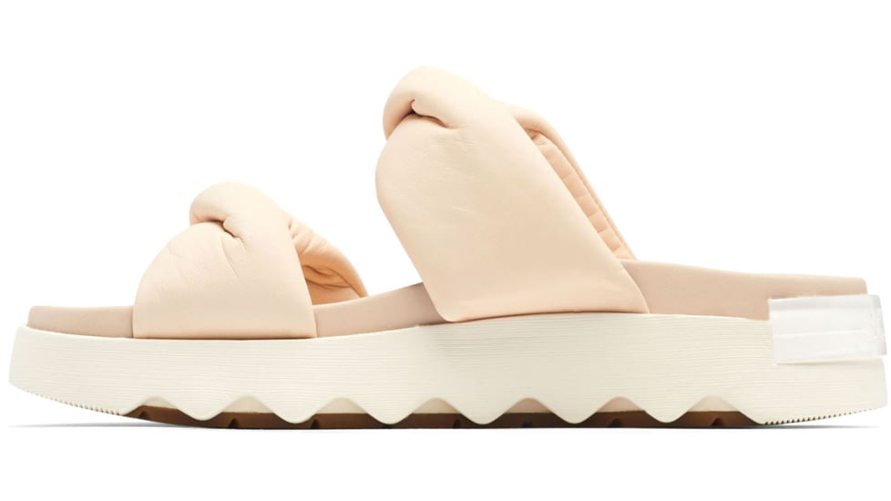 Sorel VIIbe Twist Slide Sandals - Womens, Nova Sand/Chalk, 9 US, 2039961-260-9