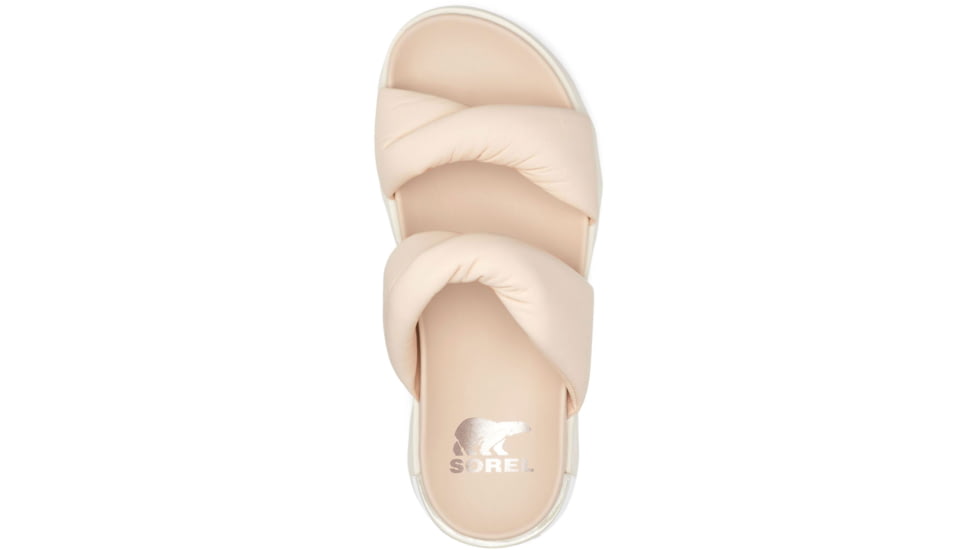 Sorel VIIbe Twist Slide Sandals - Womens, Nova Sand/Chalk, 9 US, 2039961-260-9