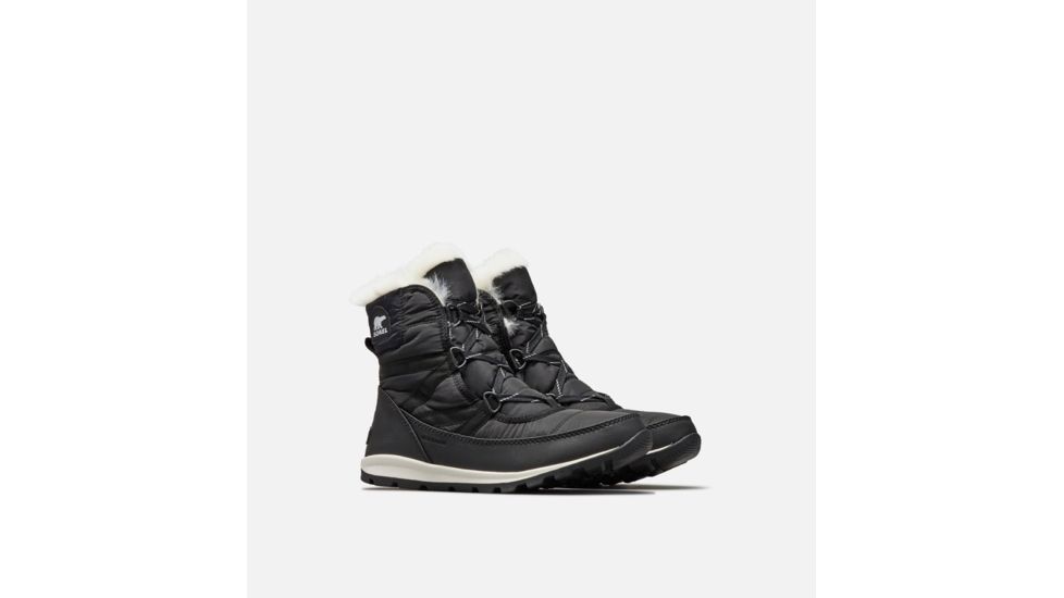 Sorel Whitney Short Lace Boot - Womens, Black, 5.5, 1767011010-5.5