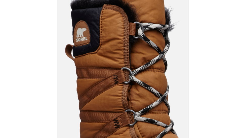 Sorel Whitney Tall Lace II Boot - Womens, Camel Brown, 12, 1808031224-12