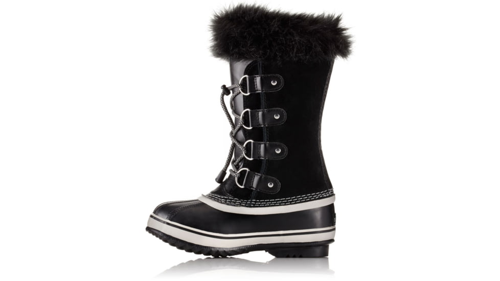 Sorel Youth Joan Of Arctic Winter Boot, Black, Oyster, 1, 1516801013-1