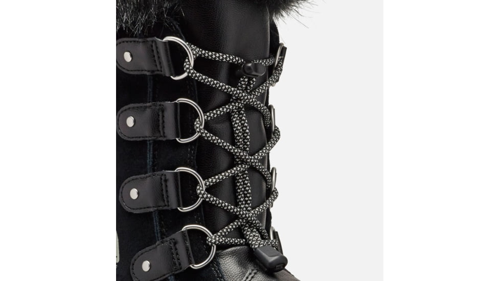 Sorel Youth Joan Of Arctic Winter Boot, Black, Oyster, 1, 1516801013-1