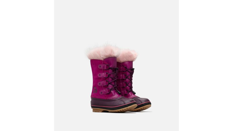 Sorel Youth Joan Of Arctic Winter Boot, Raspberry, Purp, 3, 1516801531-3