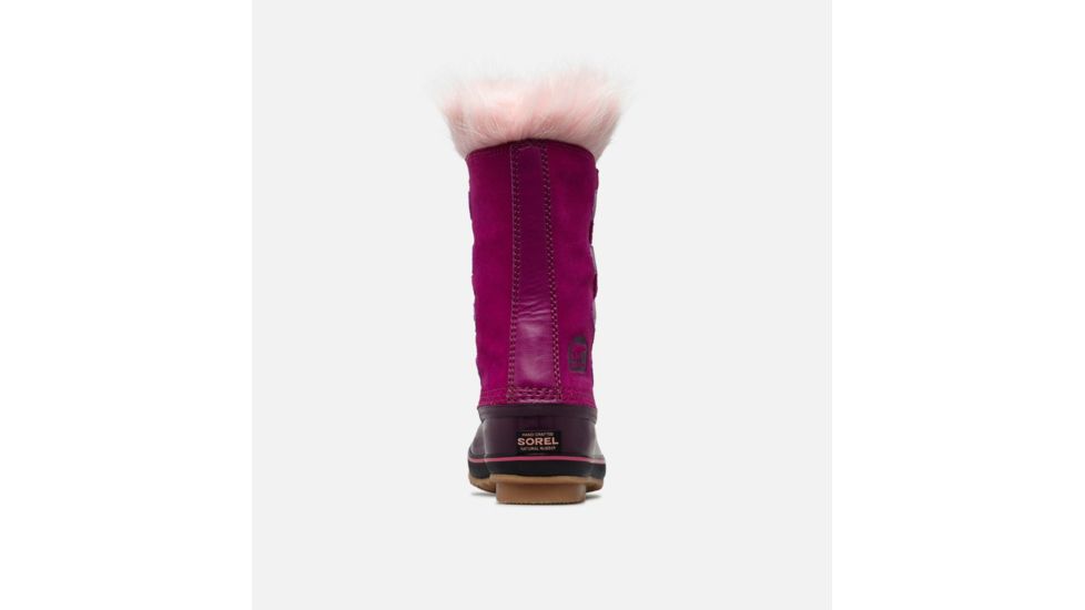 Sorel Youth Joan Of Arctic Winter Boot, Raspberry, Purp, 3, 1516801531-3