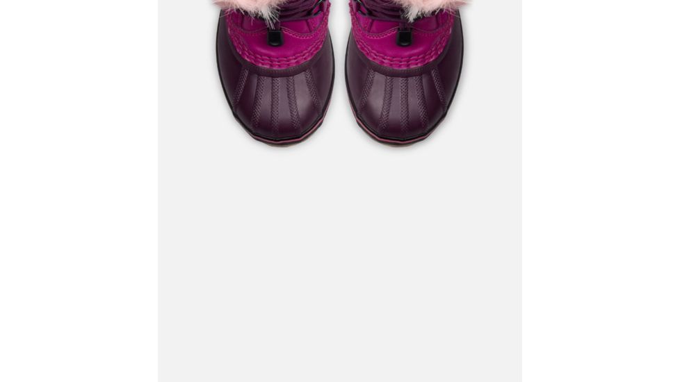 Sorel Youth Joan Of Arctic Winter Boot, Raspberry, Purp, 3, 1516801531-3