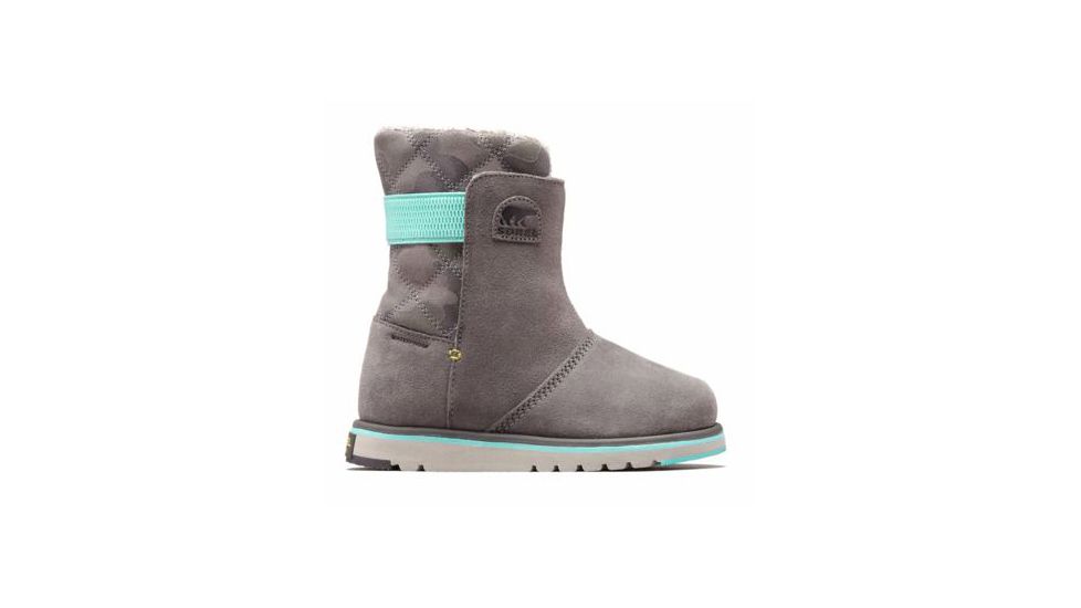 Sorel Youth Rylee Camo Boot, Quarry, Dolphin, 4, 1767751052-4