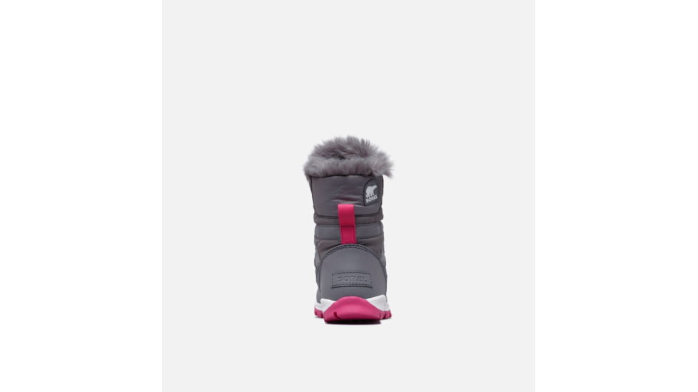 Sorel Youth Whitney Short Lace Boot, Quarry, Ultra P, 7, 1767401053-7