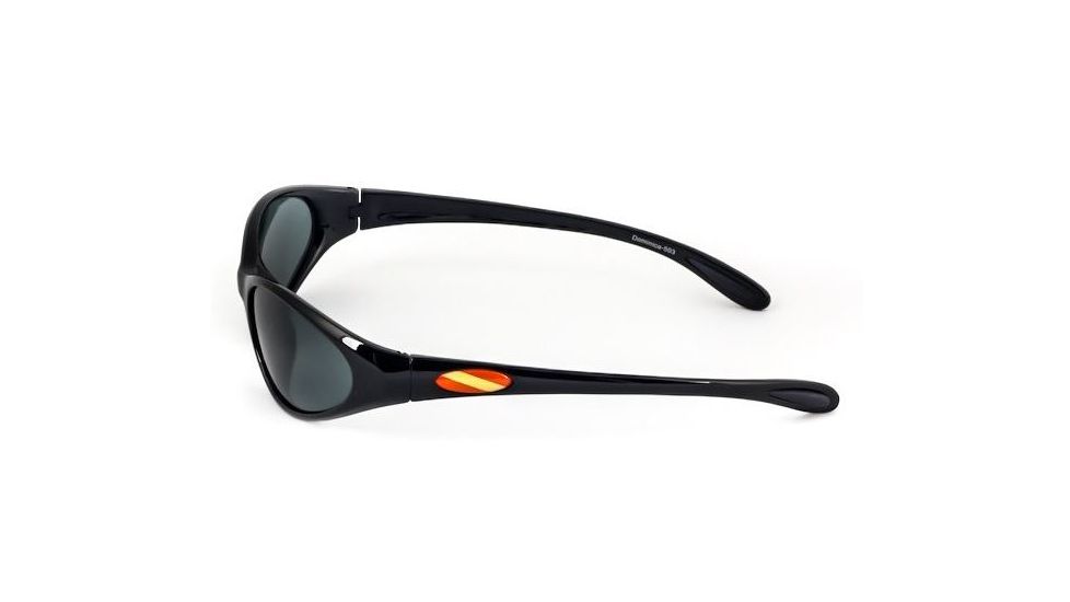 Sos Dive Optics / Dominica Sunglasses, Frame - Black, Lens - Tac Polarized Smoke 1.0mm