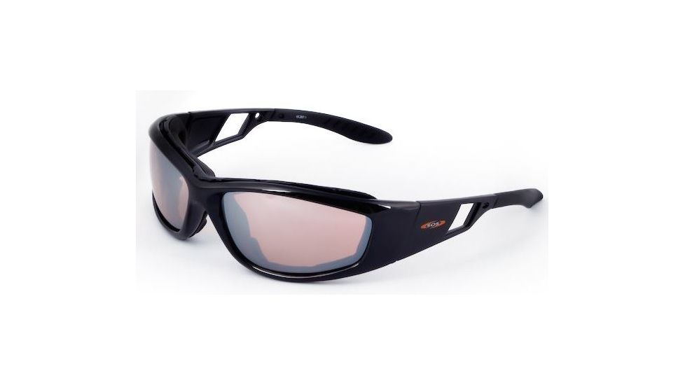 Sos Gripz Riders / Cryptic Sunglasses, Frame - Shiny Black Tr-90 / Lens - Pc Z87.1, Driver-fm