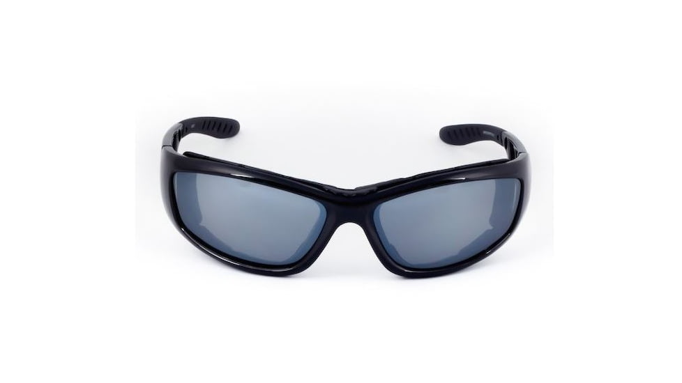 Sos Gripz Riders / Cryptic Sunglasses, Frame - Shiny Black Tr-90 / Lens - Pc Z87.1, Smoke /fm