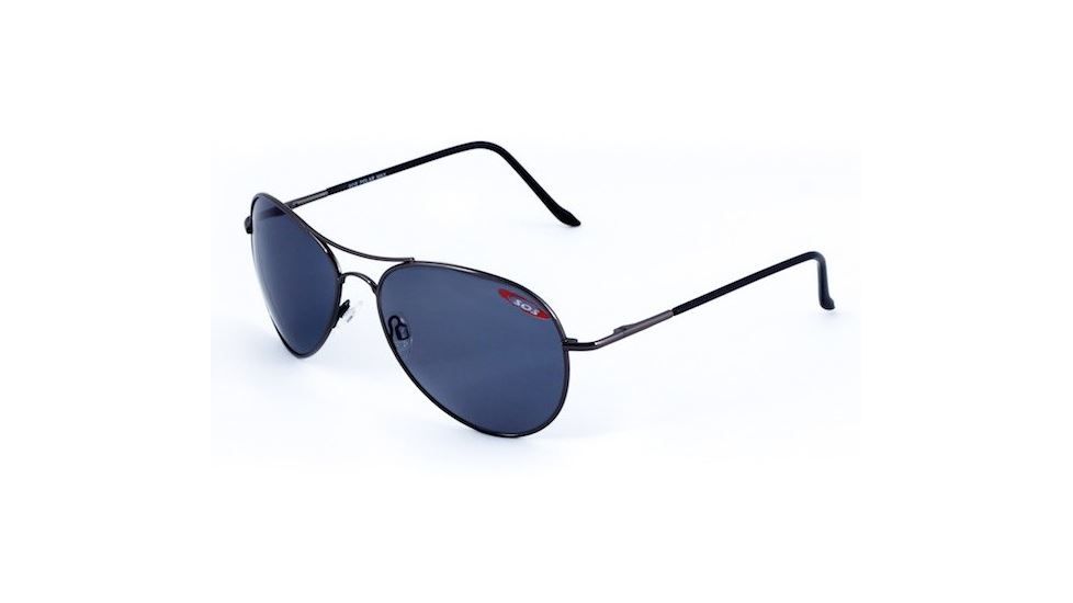 Sos Polar Max / Anchor Sunglasses, Frame - Shiny Gunmetal/black Temple, Lens - Tac Polarized Smoke 1.0mm