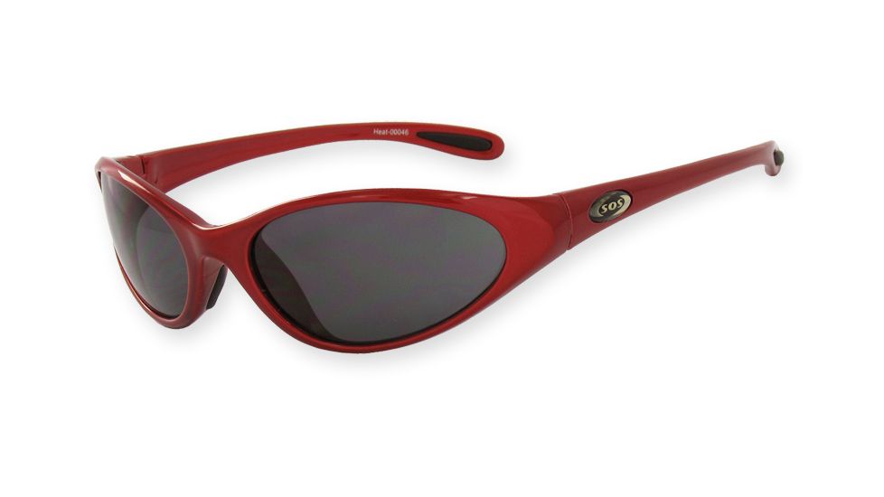SOS Wraps - Heat Sunglasses Red 3244