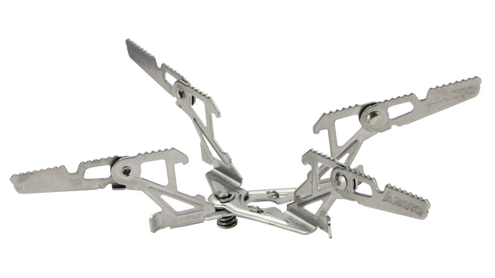 Soto WindMaster Stove with 4Flex Pot Support, Silver, OD-1RXN