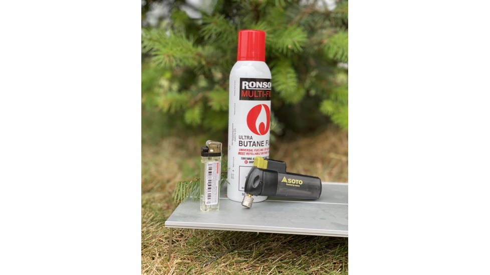 Soto Refillable Lighter, No Fuel, PT-RFL