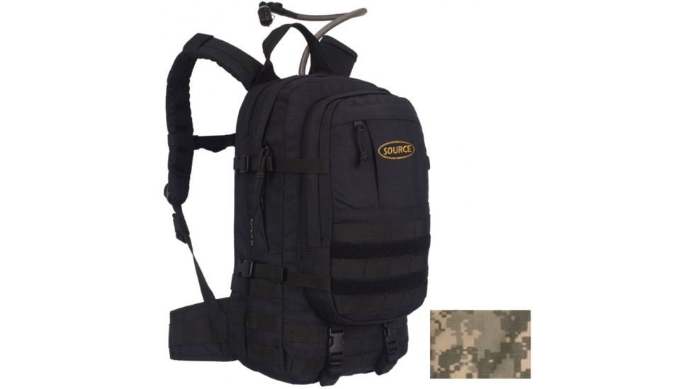 Source Assault Hydration Pack - 3L/100oz Volume, 20L Cargo, ACU 4010433003