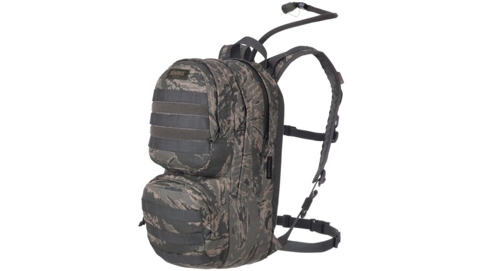 Source Commander Hydration Pack - 3L/100oz Volume, 10L Cargo, ACU, ACU 4010533003