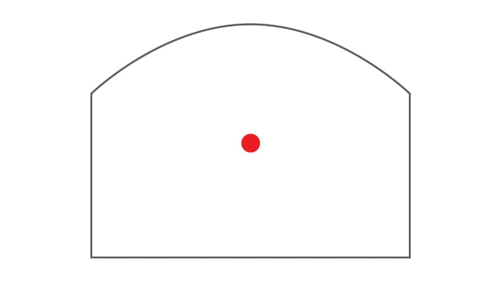 SOUSA OPTICS Raid Pistol Dot, 24mm, 3 MOA Dot, Black, Small, RPD